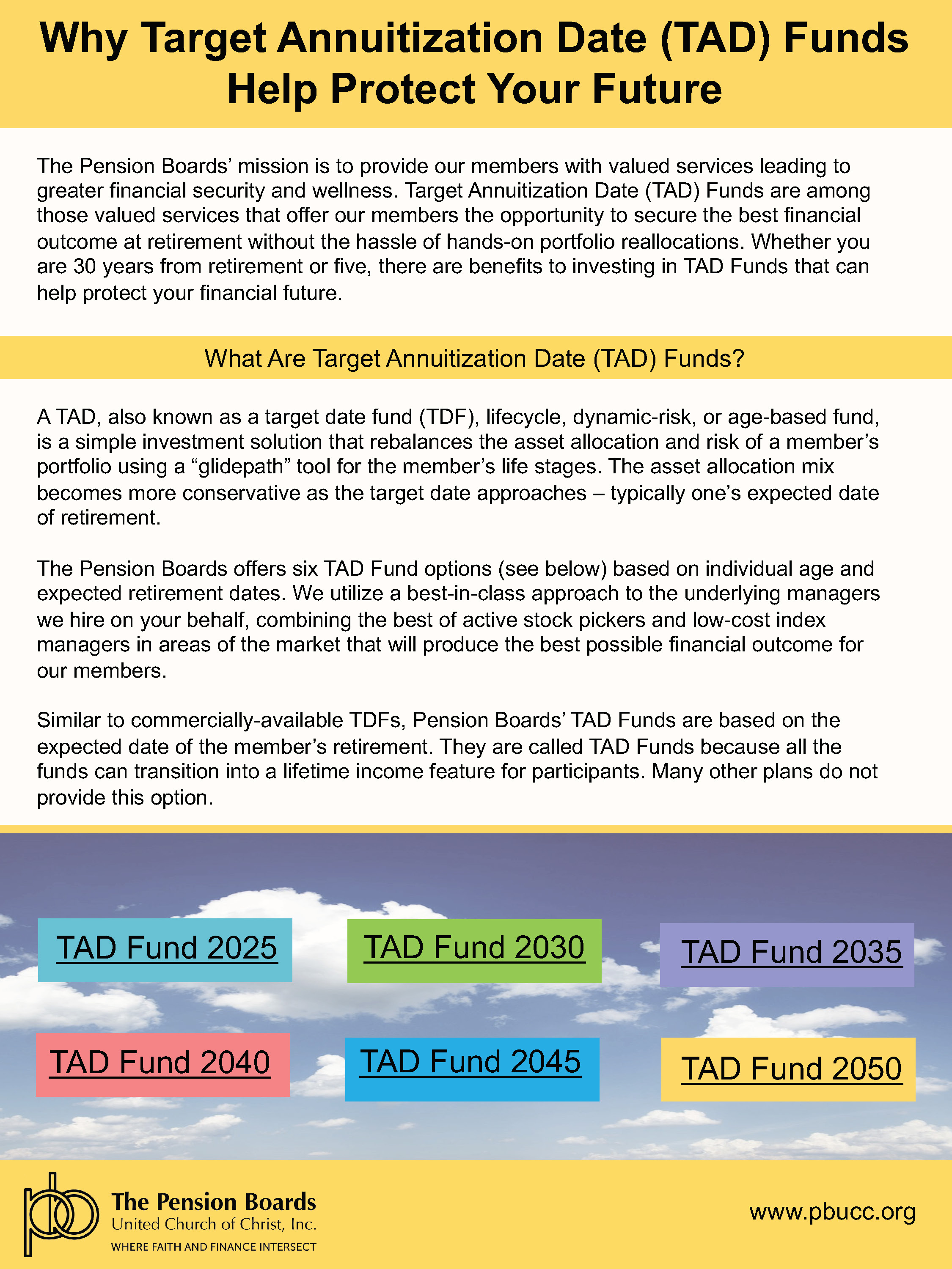 TAD FUND Image Page 1